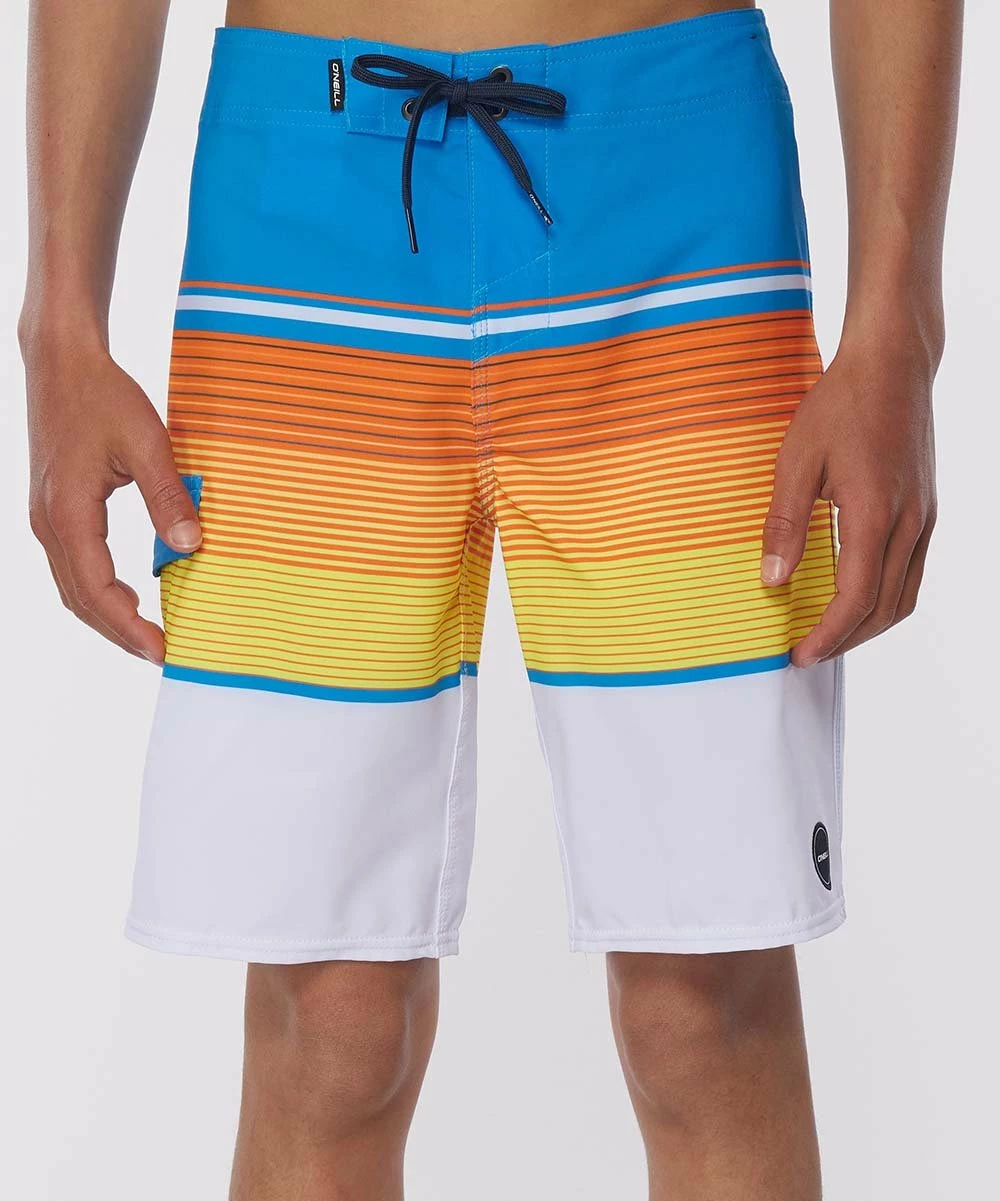 Buy ๐ O'Neill Blue & White Stripe Lennox Stretch Boardshorts - Boys ๐ 3 Buy ๐ O'Neill Blue & White Stripe Lennox Stretch Boardshorts - Boys ๐