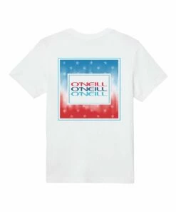 Discount 😍 O'Neill Red & Blue 'O'Neill' Logo Burst Crewneck Tee - Boys 💯