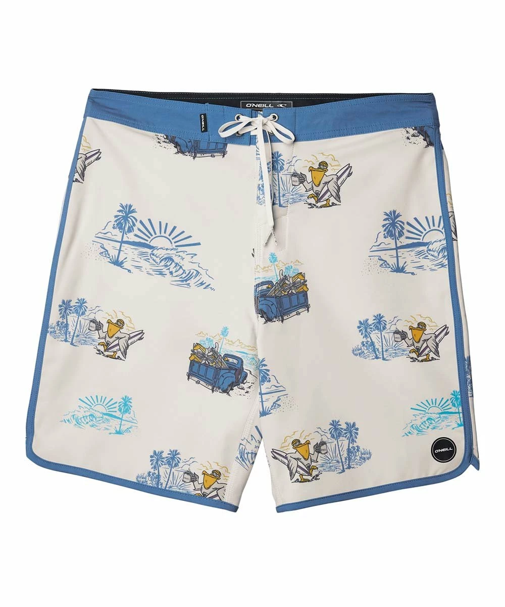 Best Pirce ❤️ O'Neill Cream & Blue Truck Surf Patrol Boardshorts - Boys ✨ 6 Best Pirce ❤️ O'Neill Cream & Blue Truck Surf Patrol Boardshorts - Boys ✨ - Image 4