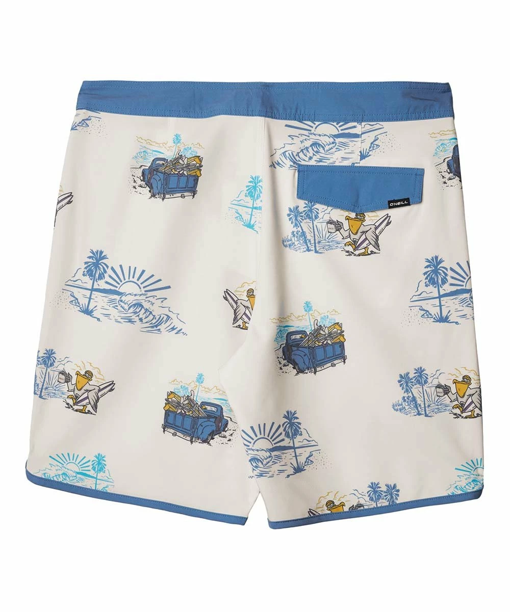 Best Pirce ❤️ O'Neill Cream & Blue Truck Surf Patrol Boardshorts - Boys ✨ 7 Best Pirce ❤️ O'Neill Cream & Blue Truck Surf Patrol Boardshorts - Boys ✨ - Image 5