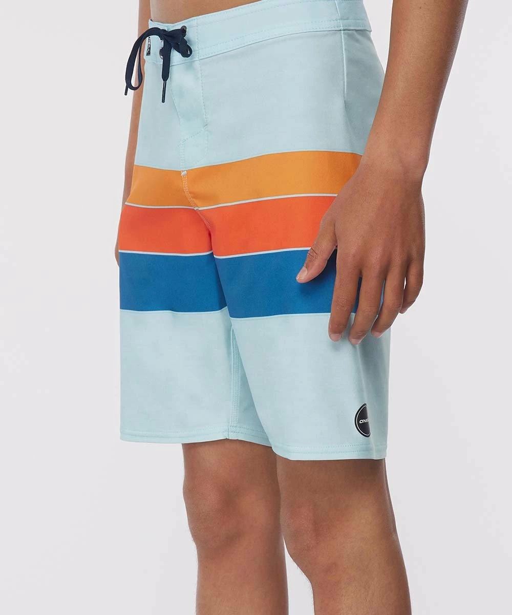 Cheap ๐ O'Neill White & Orange Stripe Hyperfreak Heist Line Boardshorts - Boys โ 4 Cheap ๐ O'Neill White & Orange Stripe Hyperfreak Heist Line Boardshorts - Boys โ - Image 2