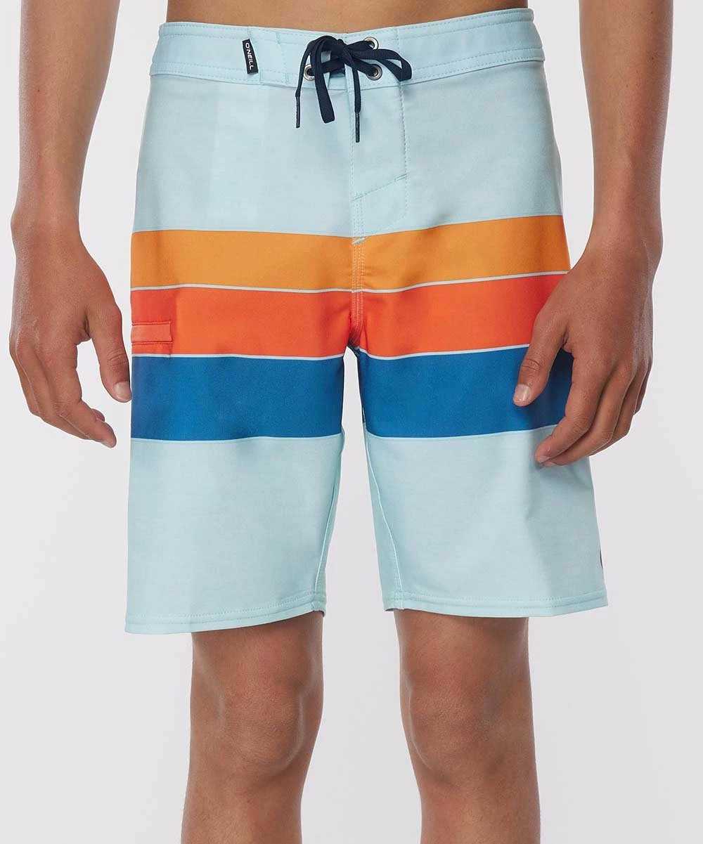 Cheap ๐ O'Neill White & Orange Stripe Hyperfreak Heist Line Boardshorts - Boys โ 3 Cheap ๐ O'Neill White & Orange Stripe Hyperfreak Heist Line Boardshorts - Boys โ