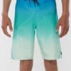Flash Sale ⭐ O'Neill Aqua & Teal Ombré Hyperfreak S-Seam Fade Boardshorts - Boys 💯 -O'Neill Sales zu107969132 main tm1660679511