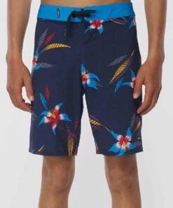 Best reviews of 🤩 O'Neill Navy & Red Floral Hyperfreak Yabro Boardshorts - Boys 😍