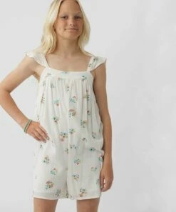 Best deal ๐ O'Neill White & Blue Floral Flutter Sleeve Augie Romper - ๐ง Girls โค๏ธ 11 Best deal ๐ O'Neill White & Blue Floral Flutter Sleeve Augie Romper - ๐ง Girls โค๏ธ -O'Neill Sales zu107979677 alt 4 tm1660679511