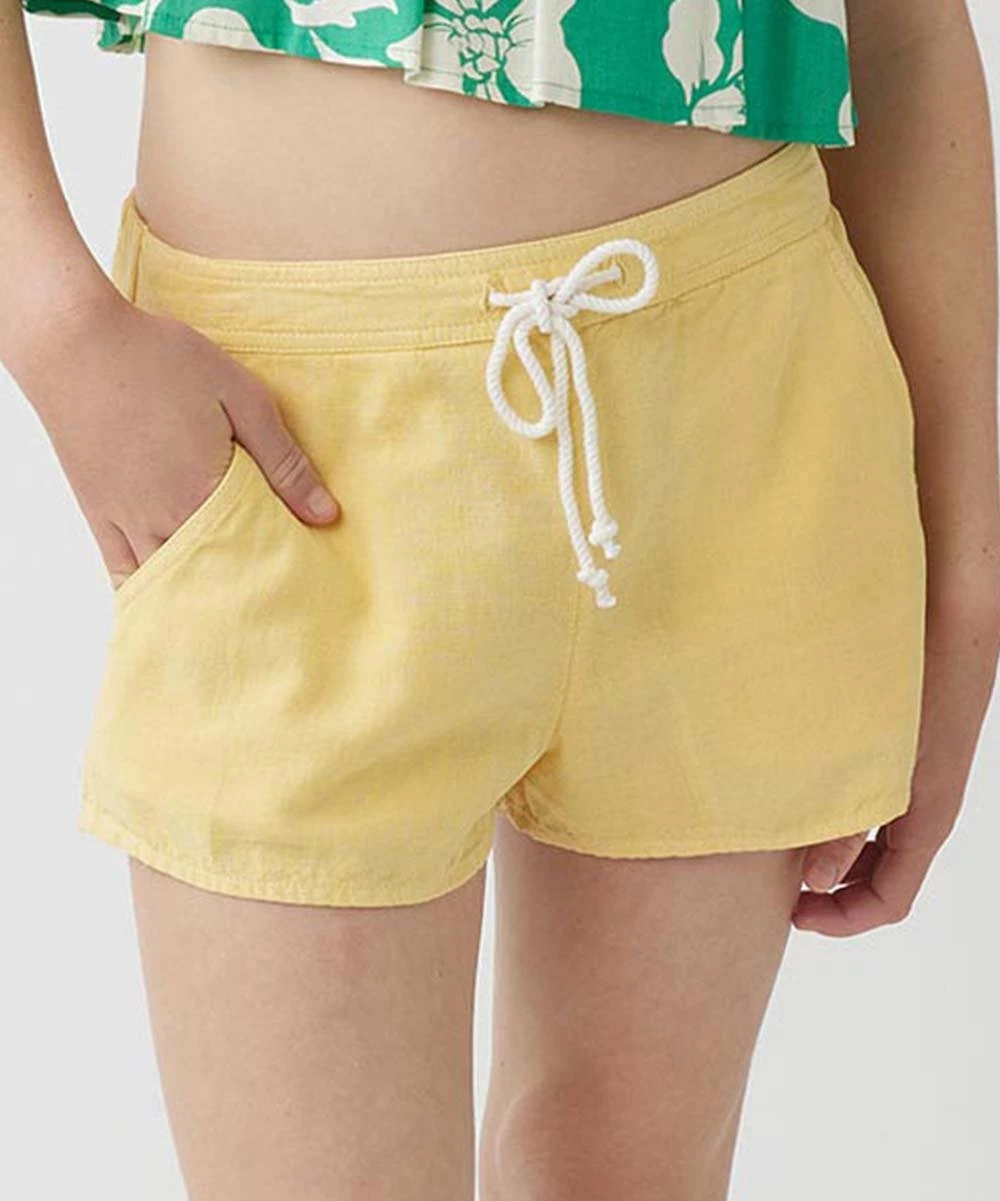 Wholesale ๐ O'Neill Yellow Sage Tie-Waist Shorts - ๐ง Girls ๐ 3 Wholesale ๐ O'Neill Yellow Sage Tie-Waist Shorts - ๐ง Girls ๐