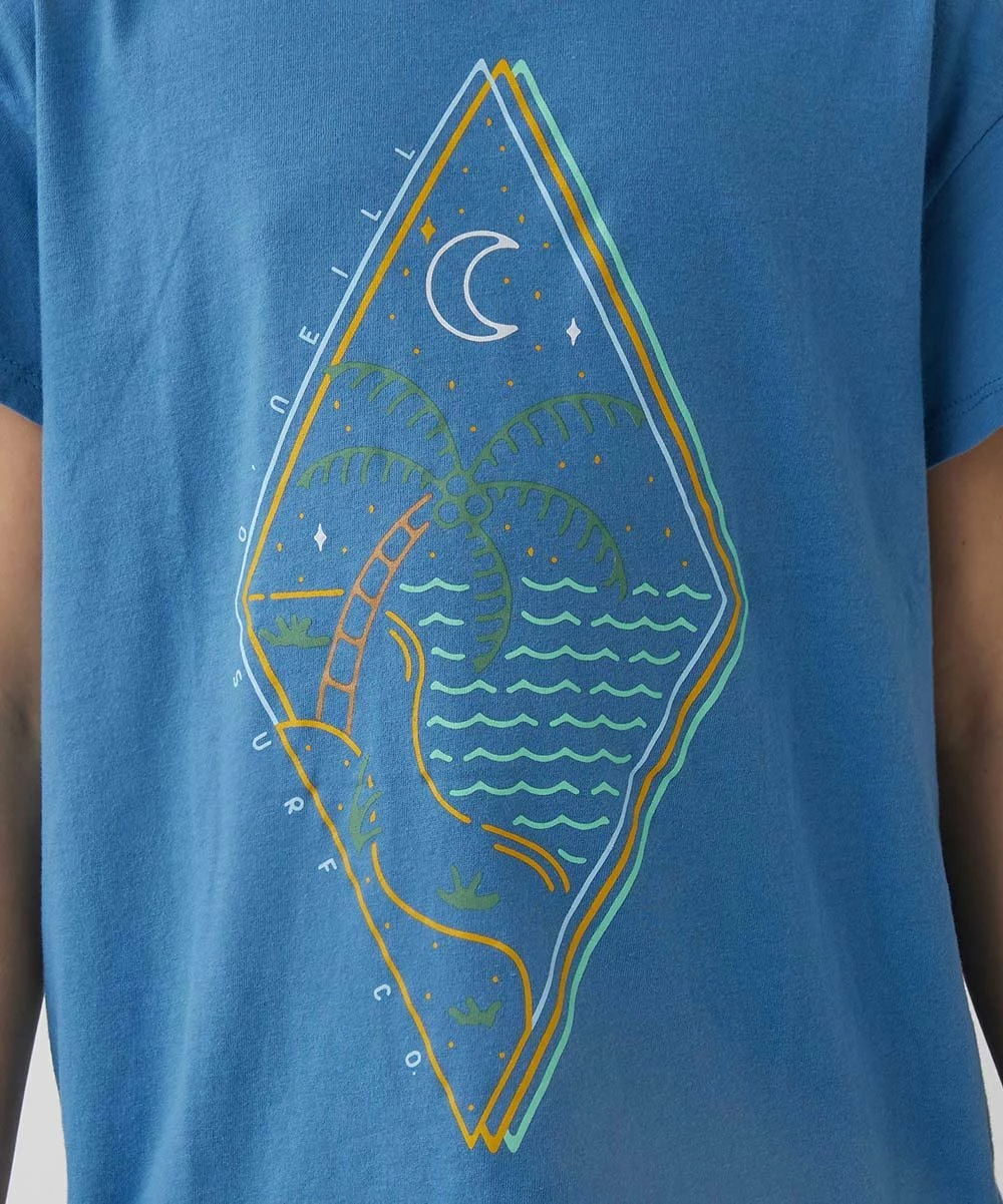 Coupon ๐ O'Neill Blue & Orange 'O'Neill Surf Co.' Sandbar Crewneck Tee - ๐ง Girls ๐ 7 Coupon ๐ O'Neill Blue & Orange 'O'Neill Surf Co.' Sandbar Crewneck Tee - ๐ง Girls ๐ - Image 5