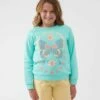 Best reviews of 🧨 O'Neill Pool & Pink 'O'Neill' Butterfly Oversize Lillia Sweatshirt - 👧 Girls 😉 -O'Neill Sales zu107979737 main tm1660679511