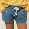 Best Sale 🌟 O'Neill Blue Sage Tie-Waist Shorts - 👧 Girls ⌛