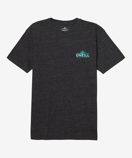 Best Pirce โ๏ธ O'Neill Heather Black Pitch Crewneck Tee - Men ๐ 4 Best Pirce โ๏ธ O'Neill Heather Black Pitch Crewneck Tee - Men ๐ - Image 2