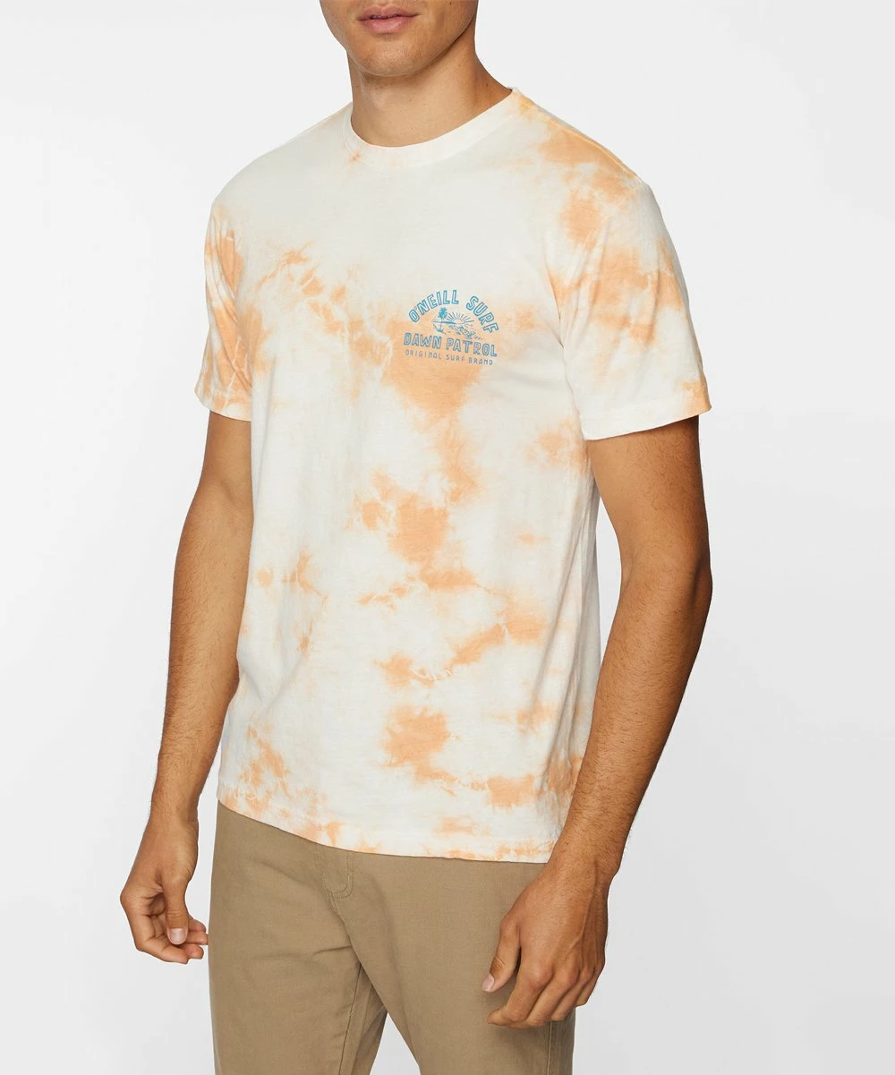 Coupon ๐ O'Neill Cream & Orange Abstract Dawn Patrol Crewneck Tee - Men ๐ 5 Coupon ๐ O'Neill Cream & Orange Abstract Dawn Patrol Crewneck Tee - Men ๐ - Image 3