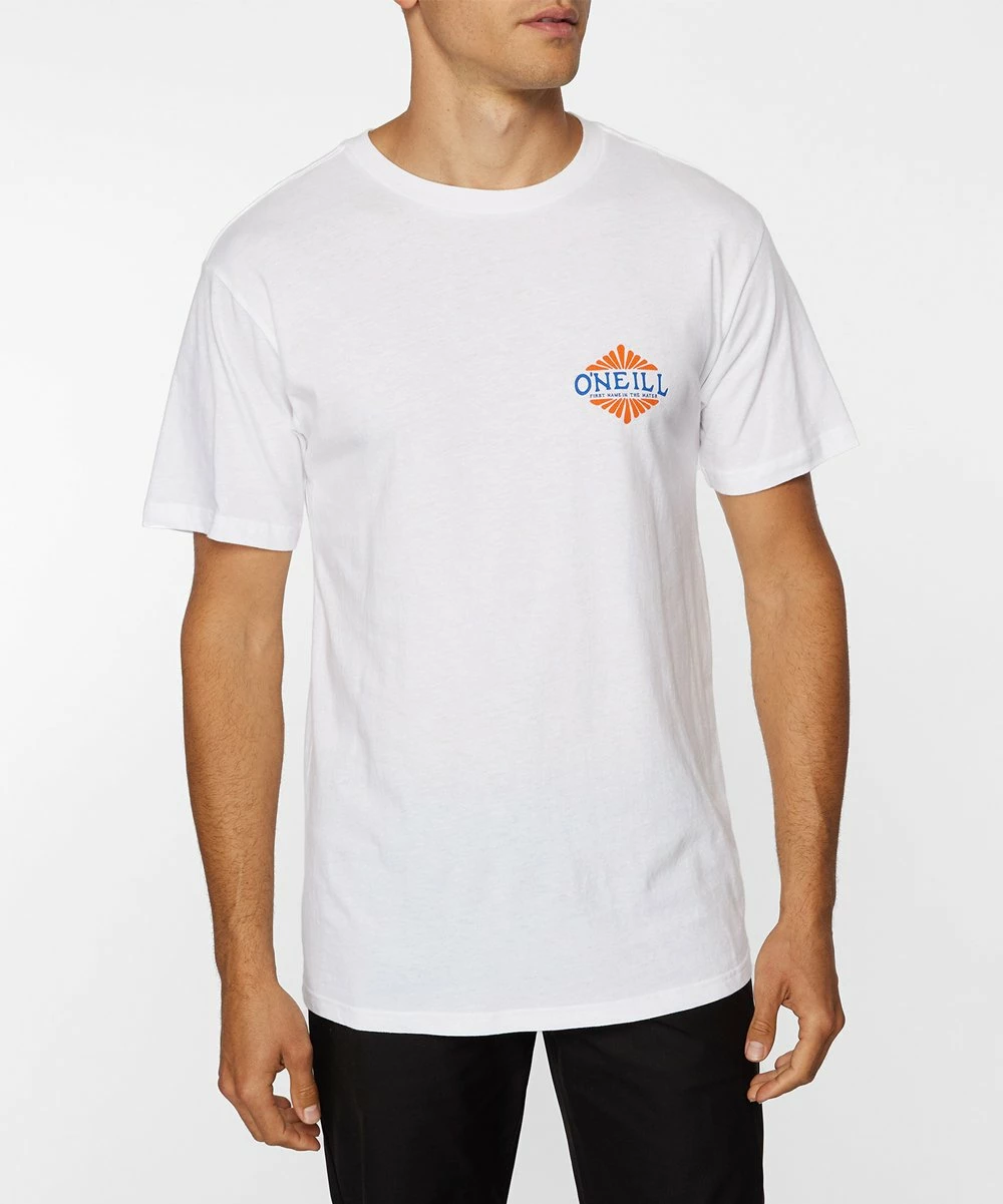 Brand new ⌛ O'Neill White Swami Crewneck Tee - Men ✔️ 4 Brand new ⌛ O'Neill White Swami Crewneck Tee - Men ✔️ - Image 2