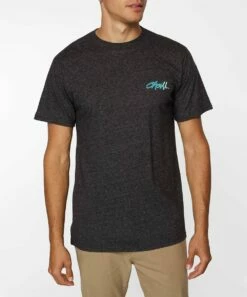 Cheapest ✨ O'Neill Heather Black Keg Stand Crewneck Tee - Men 🥰 -O'Neill Sales zu108714659 alt 1 tm1663765430