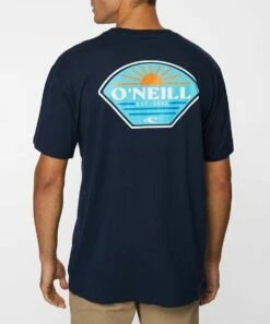 Flash Sale 🥰 O'Neill Navy Golden Hour Crewneck Tee - Men 👏