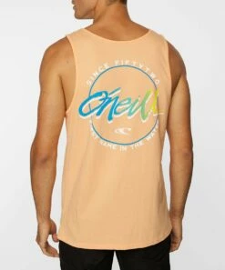 Budget 👍 O'Neill Cantaloupe Keg Stand Scoop Neck Tank - Men 💯