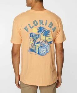 Cheap ๐ O'Neill Cantaloupe Runner Crewneck Tee - Men ๐