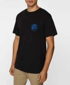 Budget 🎁 O'Neill Black Jam Crewneck Tee - Men 💯 -O'Neill Sales zu108715025 alt 2 tm1663765430