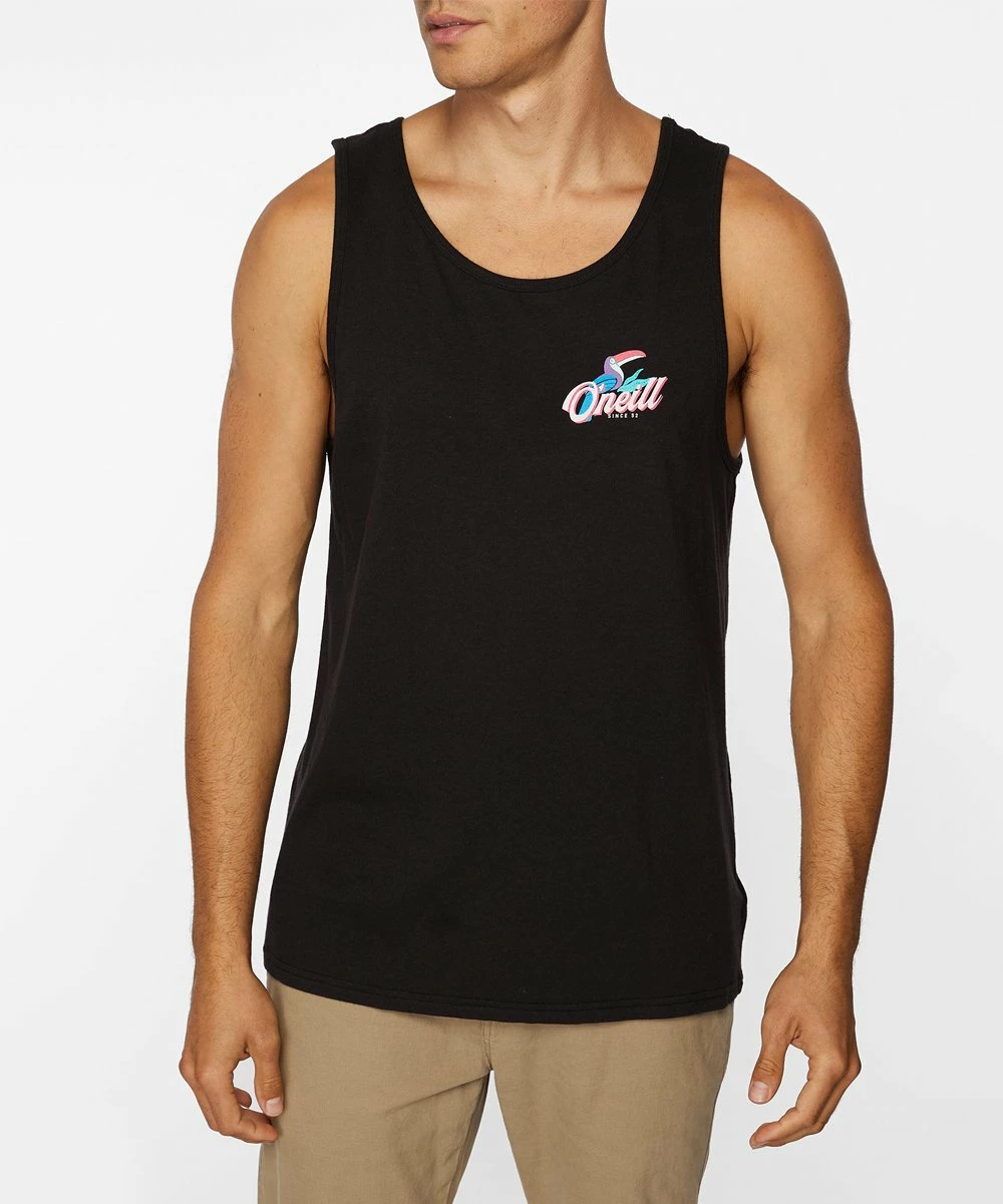 Cheapest ๐งจ O'Neill Black Paradise Scoop Neck Tank - Men ๐ฏ 4 Cheapest ๐งจ O'Neill Black Paradise Scoop Neck Tank - Men ๐ฏ - Image 2