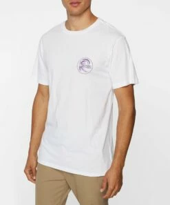 Best deal 🎉 O'Neill White Jam Crewneck Tee - Men ⭐ -O'Neill Sales zu108715132 alt 2 tm1663765430