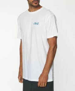 Coupon 👍 O'Neill White Eighties Surf-Back Crewneck Tee - Men 😉 -O'Neill Sales zu108715206 alt 2 tm1663765430