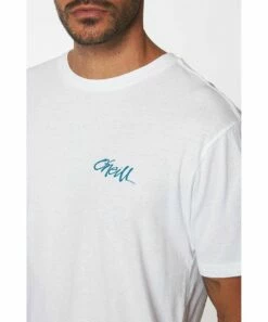 Coupon 👍 O'Neill White Eighties Surf-Back Crewneck Tee - Men 😉 -O'Neill Sales zu108715206 alt 3 tm1663765430