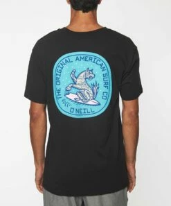 Best deal 👍 O'Neill Black Wolf 🐕 Dog Original Surf Crewneck Tee - Men 🤩