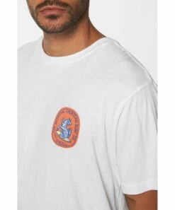 Cheap 🥰 O'Neill White Wolf 🐕 Dog Original Surf Crewneck Tee - Men 🌟 -O'Neill Sales zu108715502 alt 3 tm1663765430