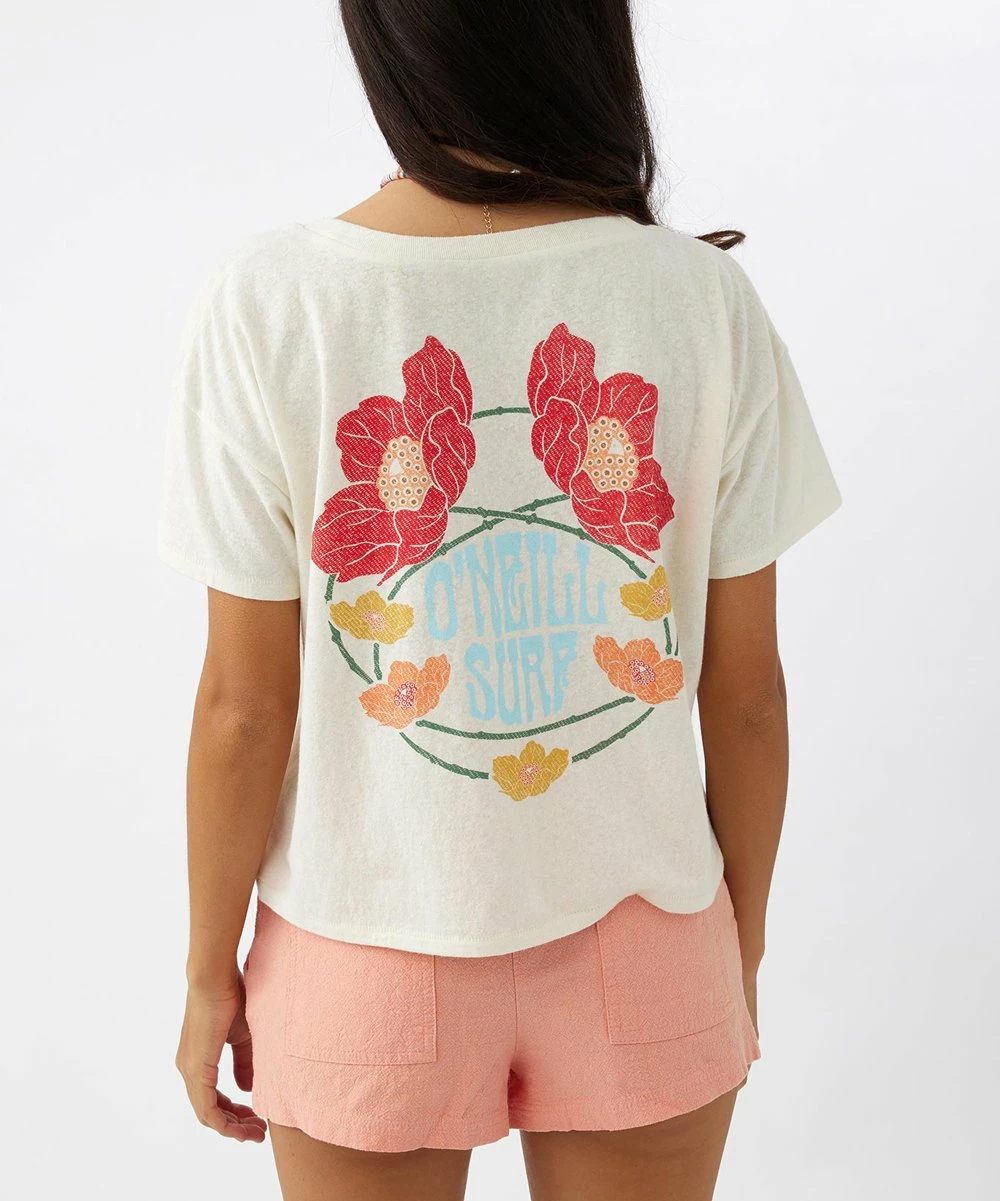 Flash Sale 🛒 O'Neill Winter White Noveau Tee - Juniors 💯 4 Flash Sale 🛒 O'Neill Winter White Noveau Tee - Juniors 💯 - Image 2