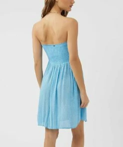 Cheap 🛒 O'Neill Light Blue Speckle Pleated Stacie Strapless 👗 Dress - Juniors 🥰 -O'Neill Sales zu109091864 alt 2 tm1664890922