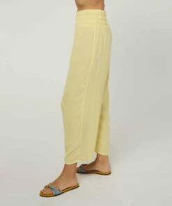 New 🎁 O'Neill Straw Wide-Leg Lennox Crop Pants - Juniors ✨ -O'Neill Sales zu109092035 alt 1 tm1664890922