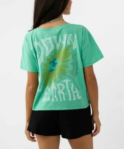 Coupon 💯 O'Neill Kelly Green Down 2 Earth Tee - Juniors 👍