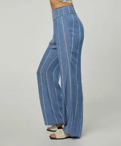 Deals ⭐ O'Neill Blue Stripe Johnny Straight-Leg Pants - Juniors 😍 -O'Neill Sales zu109092208 alt 1 tm1664890170