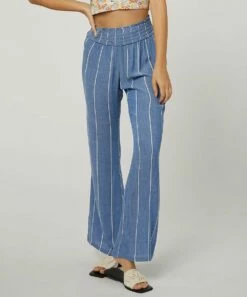 Deals ⭐ O'Neill Blue Stripe Johnny Straight-Leg Pants - Juniors 😍 -O'Neill Sales zu109092208 alt 3 tm1664890170