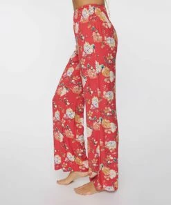 New 🥰 O'Neill Red Floral Johnny Straight-Leg Pants - Juniors 🌟 -O'Neill Sales zu109092891 main tm1664890648