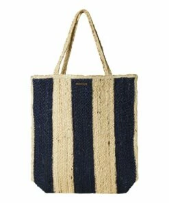 Cheapest 🥰 O'Neill Navy & Tan Stripe Samara Tote 😉 -O'Neill Sales zu109094198 alt 3 tm1664890648