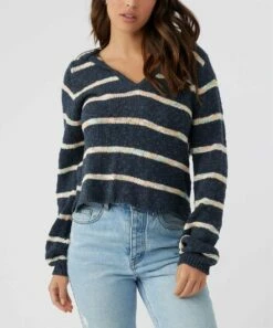Budget 👍 O'Neill Slate Stripe Catamaran Crop V-Neck Hoodie - Juniors 🥰 8 Budget 👍 O'Neill Slate Stripe Catamaran Crop V-Neck Hoodie - Juniors 🥰 -O'Neill Sales zu109094281 main tm1671207857
