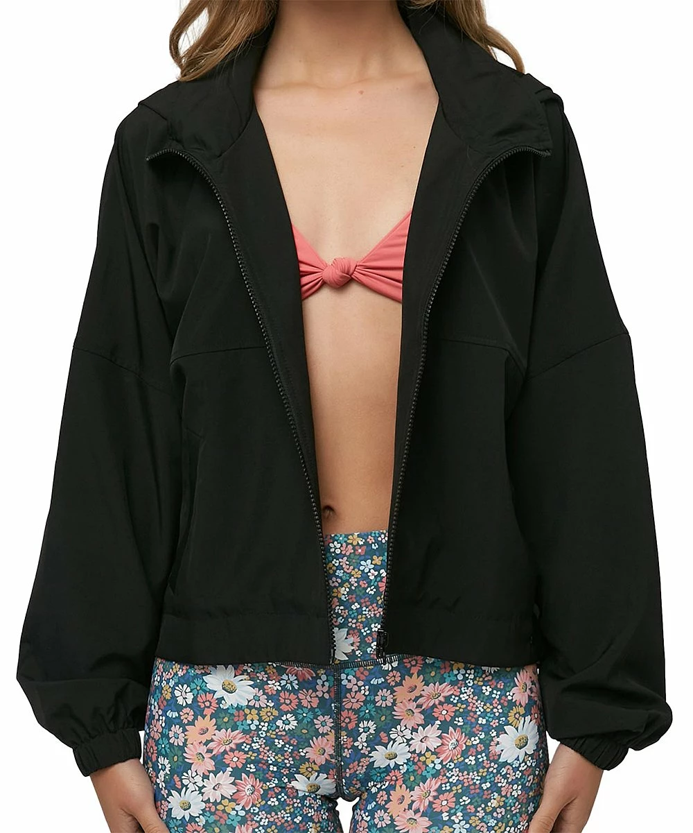 Hot Sale ๐ O'Neill Black Zip-Up Layton Jacket - Juniors ๐ 3 Hot Sale ๐ O'Neill Black Zip-Up Layton Jacket - Juniors ๐