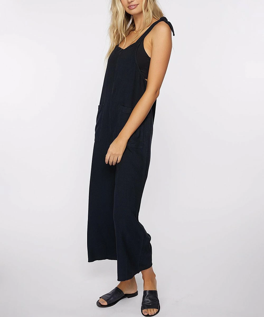 Cheapest ๐งจ O'Neill Navy Shoulder-Tie Sid Wide-Leg Jumpsuit - Juniors โ๏ธ 7 Cheapest ๐งจ O'Neill Navy Shoulder-Tie Sid Wide-Leg Jumpsuit - Juniors โ๏ธ - Image 5