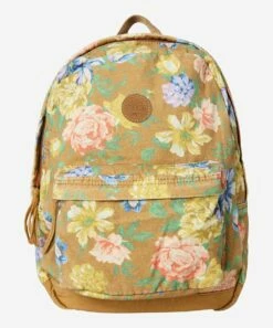 Wholesale ✨ O'Neill Camel Floral Shoreline 🎒 Backpack 🤩