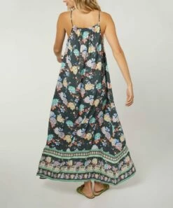 Coupon ✔️ O'Neill Slate Floral Rainn Sleeveless Maxi 👗 Dress - Juniors ⭐ -O'Neill Sales zu110751559 alt 1 tm1671207857