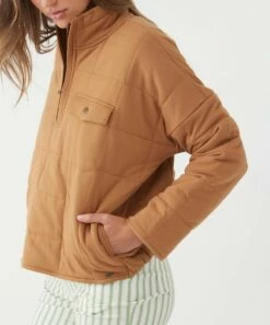 Hot Sale 🤩 O'Neill Camel Pocket Mable Pullover - Juniors 🔔 -O'Neill Sales zu110751844 alt 2 tm1671207857