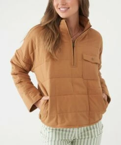 Hot Sale 🤩 O'Neill Camel Pocket Mable Pullover - Juniors 🔔