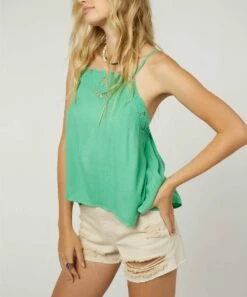 Cheap 💯 O'Neill Kelly Green Calla Tank - Juniors 😍 -O'Neill Sales zu110773205 main tm1671207857