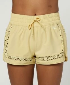 Wholesale 🧨 O'Neill Straw Yellow Renew Stretch Boardshorts - 👧 Girls 😉 -O'Neill Sales zu111266230 alt 2 tm1671560778