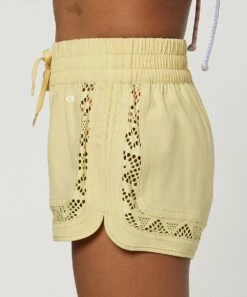 Wholesale 🧨 O'Neill Straw Yellow Renew Stretch Boardshorts - 👧 Girls 😉 -O'Neill Sales zu111266230 alt 3 tm1671560778