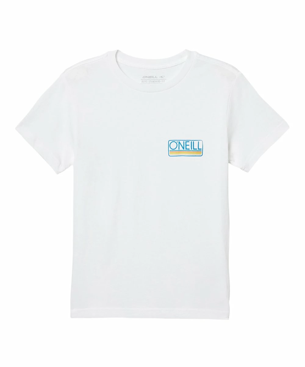 Deals โ๏ธ O'Neill White Headquarters Logo Crewneck Tee - Boys ๐ 5 Deals โ๏ธ O'Neill White Headquarters Logo Crewneck Tee - Boys ๐ - Image 3