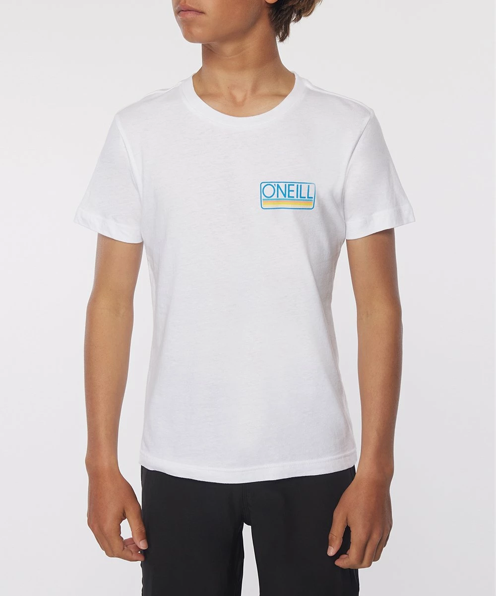 Deals โ๏ธ O'Neill White Headquarters Logo Crewneck Tee - Boys ๐ 6 Deals โ๏ธ O'Neill White Headquarters Logo Crewneck Tee - Boys ๐ - Image 4
