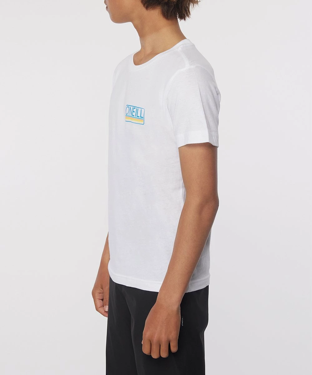 Deals โ๏ธ O'Neill White Headquarters Logo Crewneck Tee - Boys ๐ 7 Deals โ๏ธ O'Neill White Headquarters Logo Crewneck Tee - Boys ๐ - Image 5