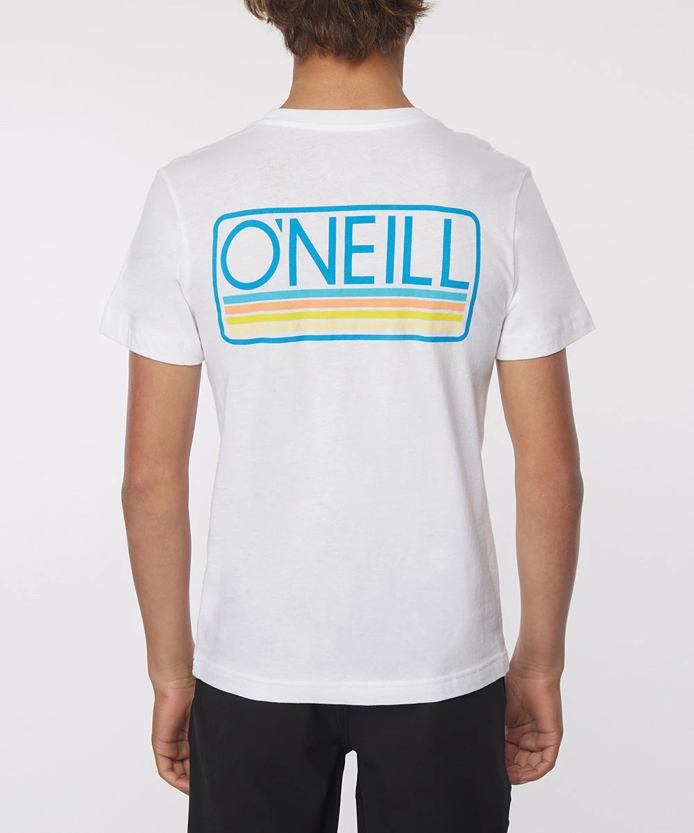 Deals โ๏ธ O'Neill White Headquarters Logo Crewneck Tee - Boys ๐ 3 Deals โ๏ธ O'Neill White Headquarters Logo Crewneck Tee - Boys ๐