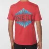 Cheap 🥰 O'Neill Dark Coral Swami Logo Crewneck Tee - Boys 👏 -O'Neill Sales zu111277777 main tm1671560778